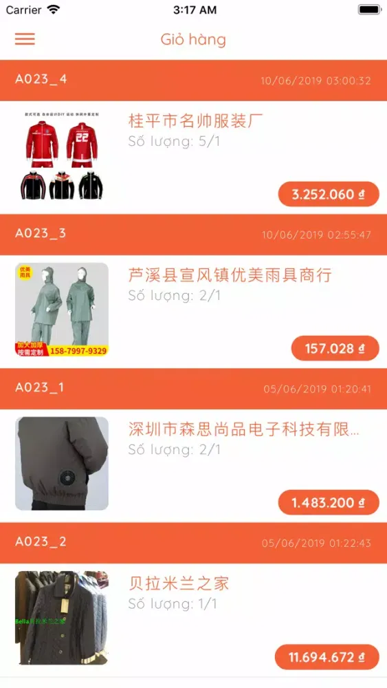 Cóc Tía ORDER Screenshots