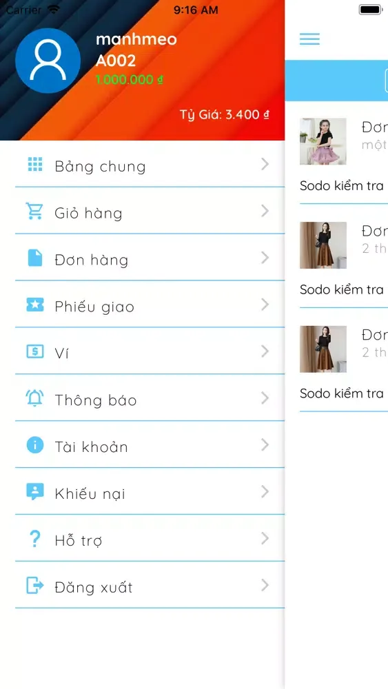 Zrzuty ekranu Phi Long Order