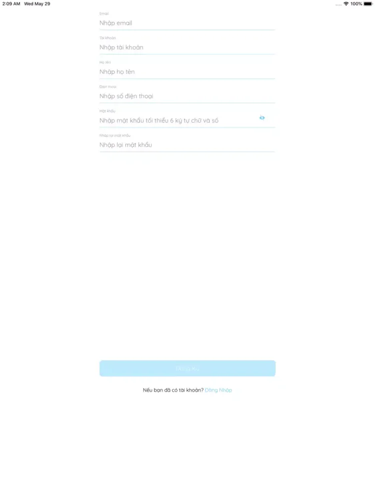 Capturas de pantalla de Thanh Long Order iPad 