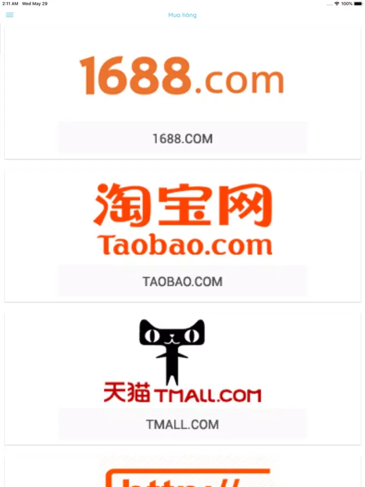 Capturas de pantalla de Thanh Long Order iPad 
