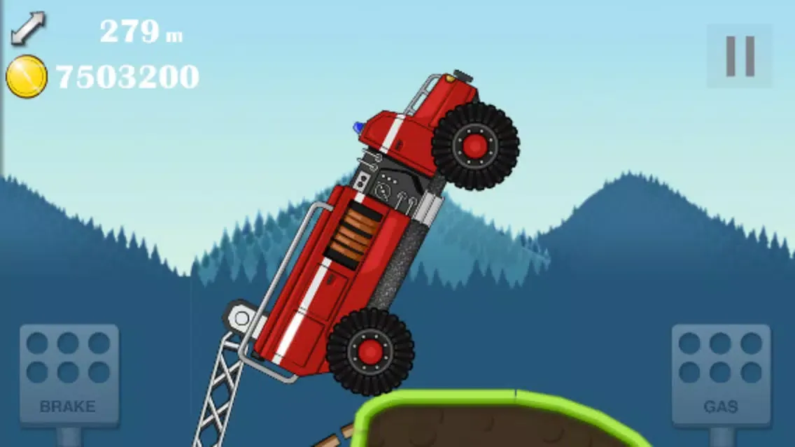 car jump race adventure on mountain games free スクリーンショット