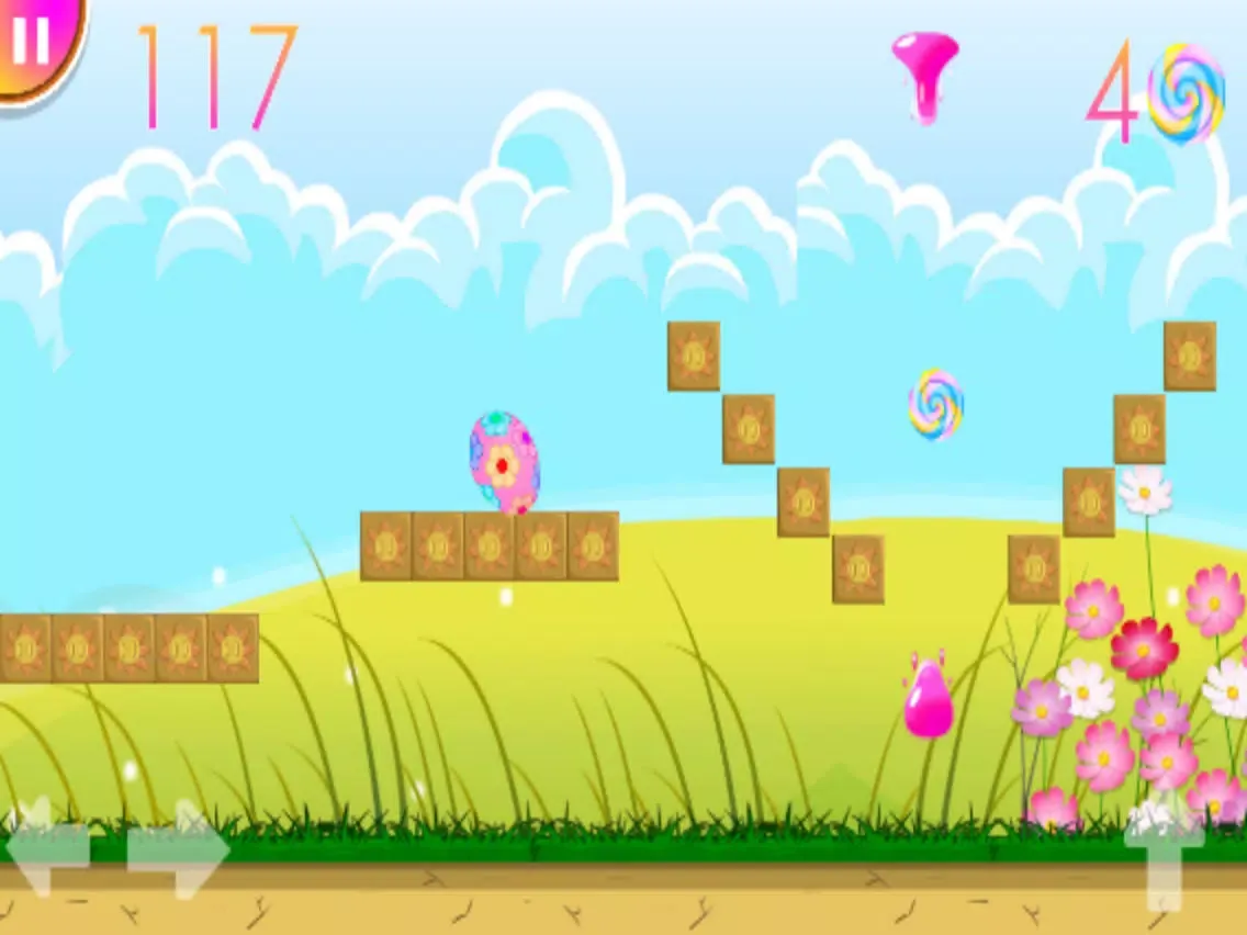 تصاویر cut baby egg color care flower- jum to fun game iPad 