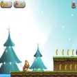 abby junior monkey jump eat ิbananas