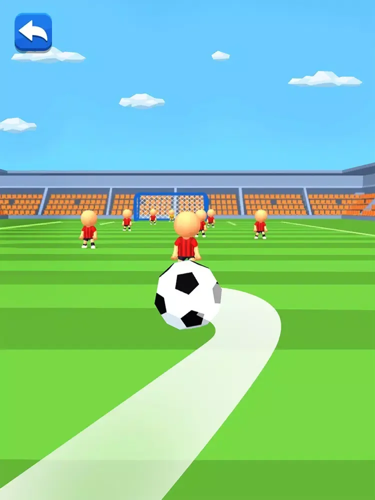 Soccer Sprint 3D iPad  سکرین شاٹس
