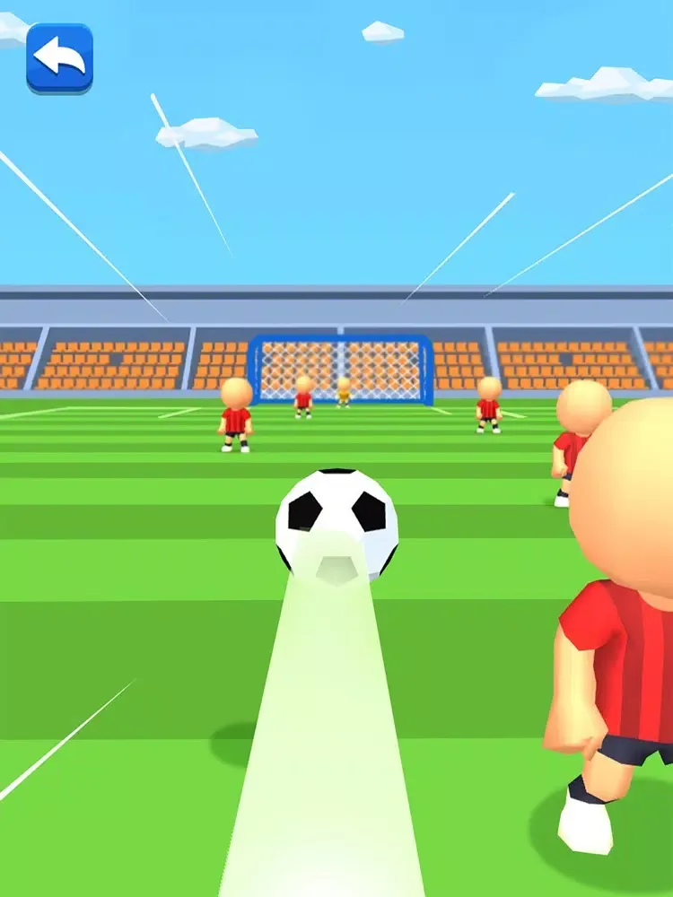 Soccer Sprint 3D iPad  سکرین شاٹس