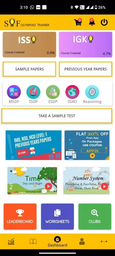 SOF Olympiad Trainer应用截图