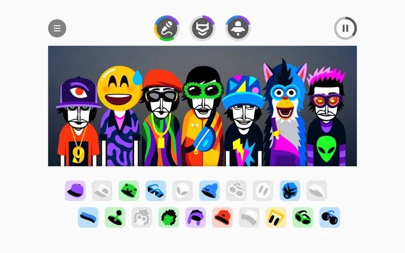 Capturas de pantalla de Incredibox