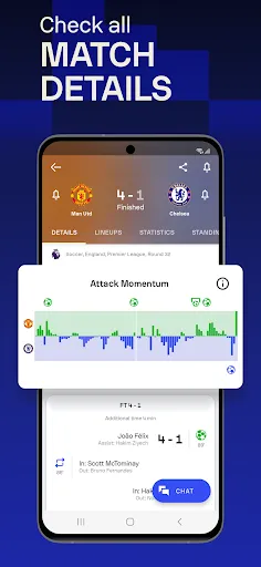 Capturas de pantalla de Sofascore - Sports live scores