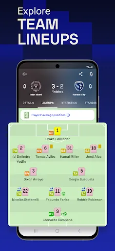 Capturas de pantalla de Sofascore - Sports live scores
