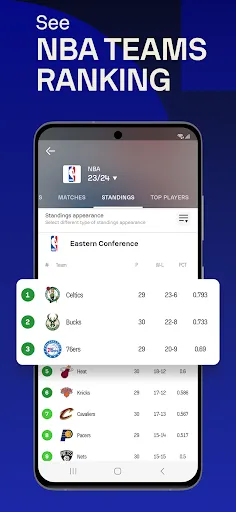 Capturas de pantalla de Sofascore - Sports live scores