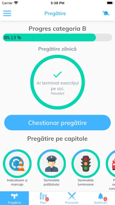 Скриншоты Chestionare auto SoferOnline