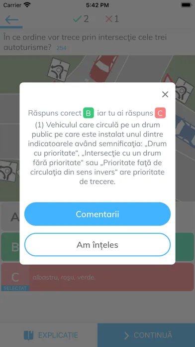 Скриншоты Chestionare auto SoferOnline