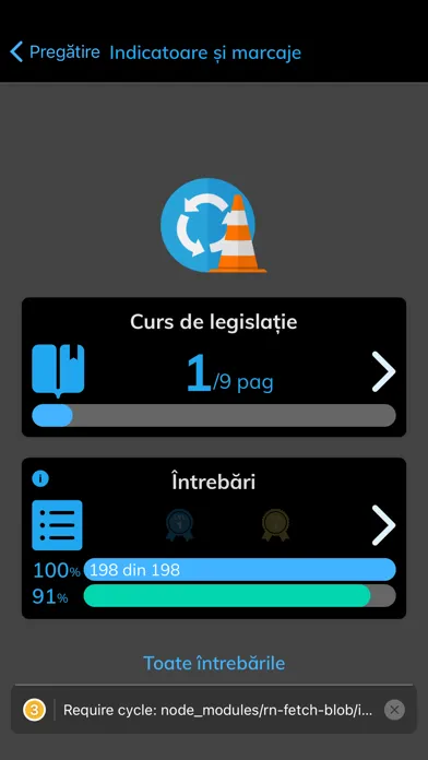 Скриншоты Chestionare auto SoferOnline