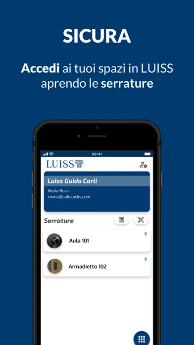 Скриншоты My Key to Luiss