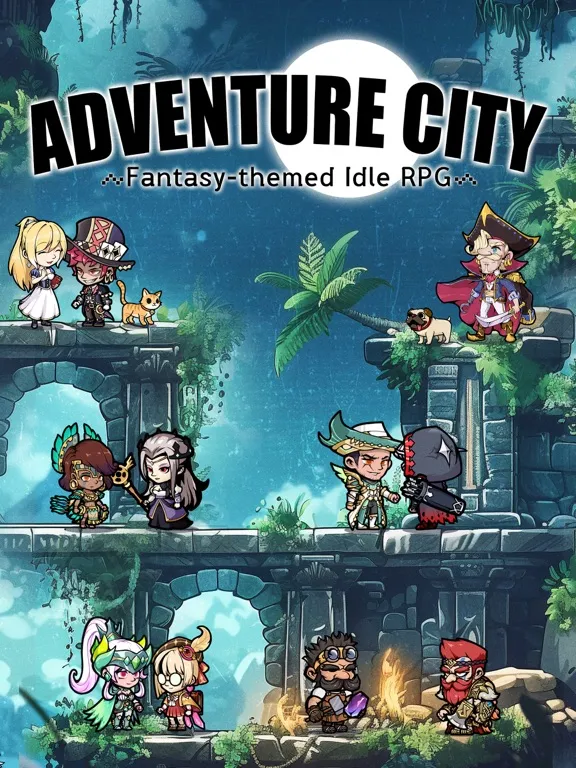 Adventure City:Idle RPG iPad Screenshots