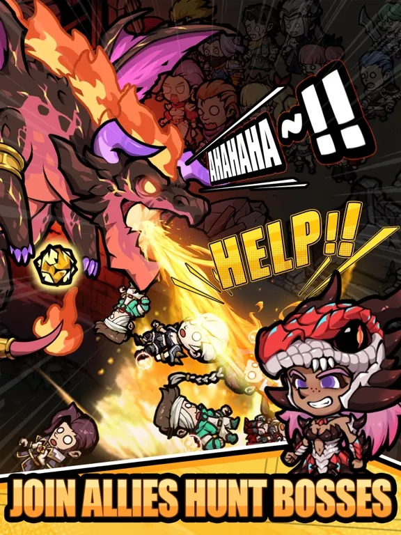 Adventure City:Idle RPG iPad Screenshots