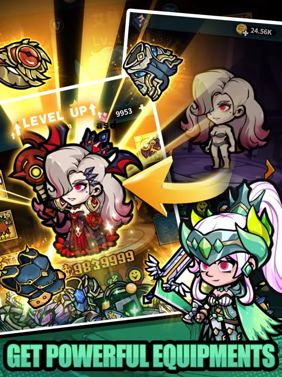 Adventure City:Idle RPG iPad Screenshots