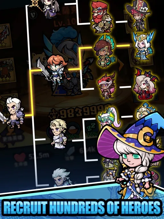 Adventure City:Idle RPG iPad Screenshots