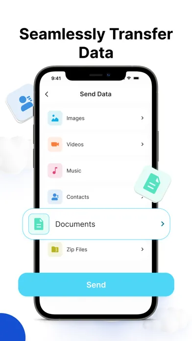 Tangkapan layar Smart Data Transfer
