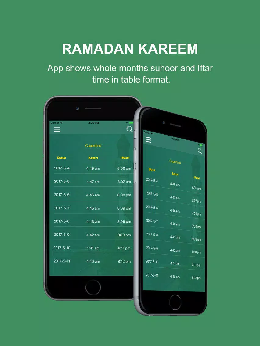 Ramadan Guide 2017 iPad 应用截图