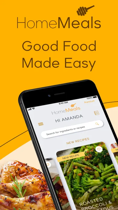 HomeMeals: Meal Planning App应用截图