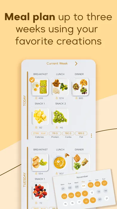 HomeMeals: Meal Planning App应用截图