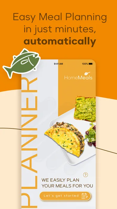 HomeMeals: Meal Planning App应用截图
