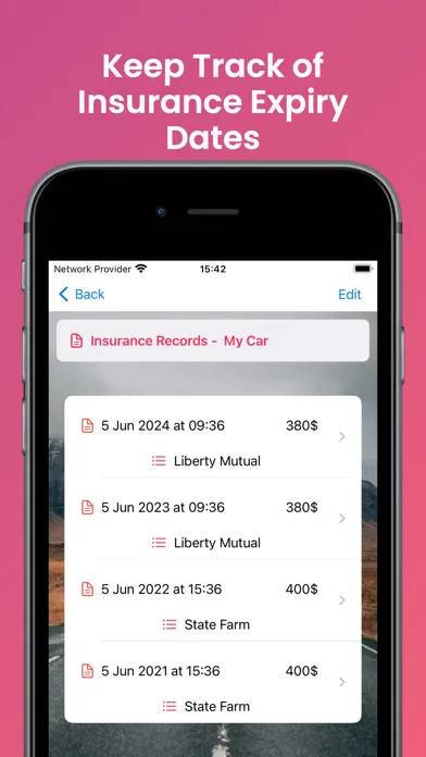 Car Log Diary Ekran Görüntüleri
