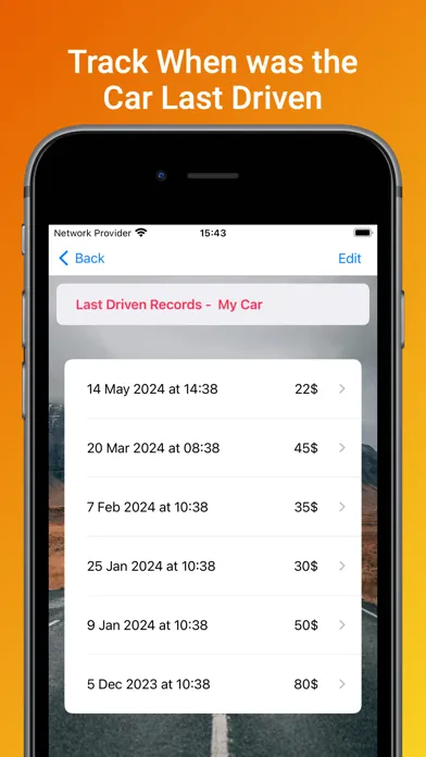 Car Log Diary Ekran Görüntüleri