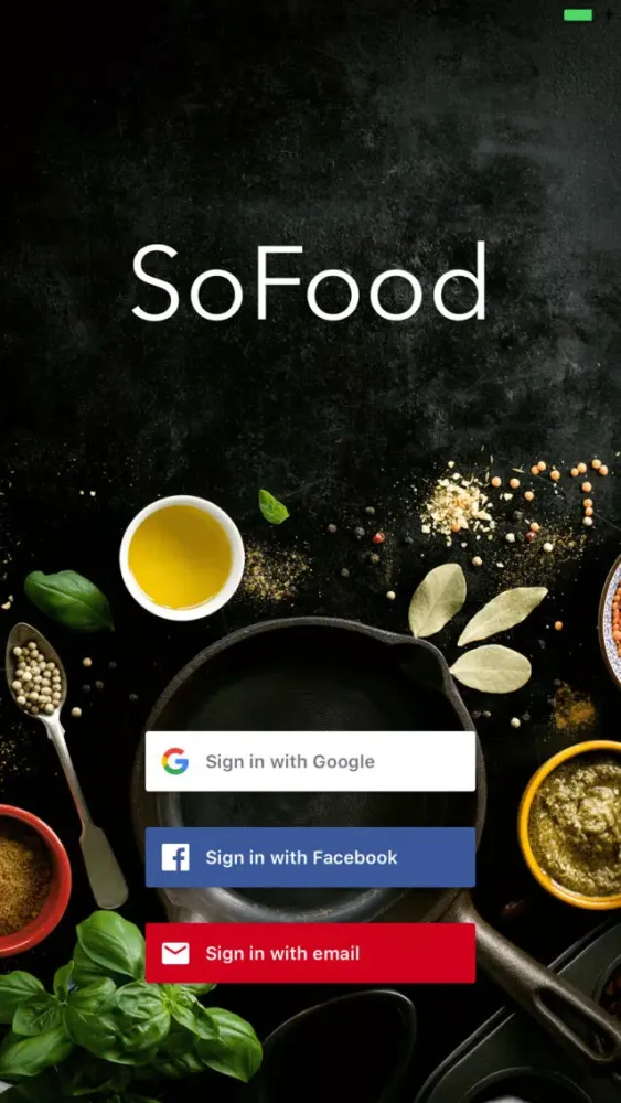 Capturas de pantalla de SoFood Nefis Yemek Tarifleri