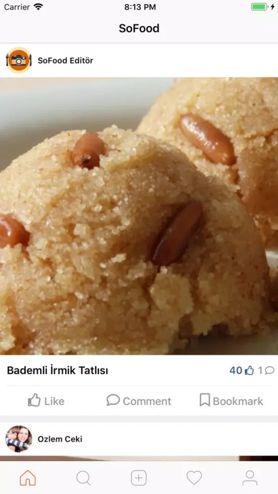 Capturas de pantalla de SoFood Nefis Yemek Tarifleri