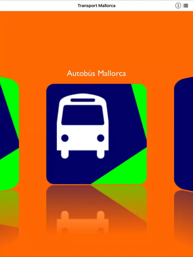 Transport Mallorca iPad  سکرین شاٹس