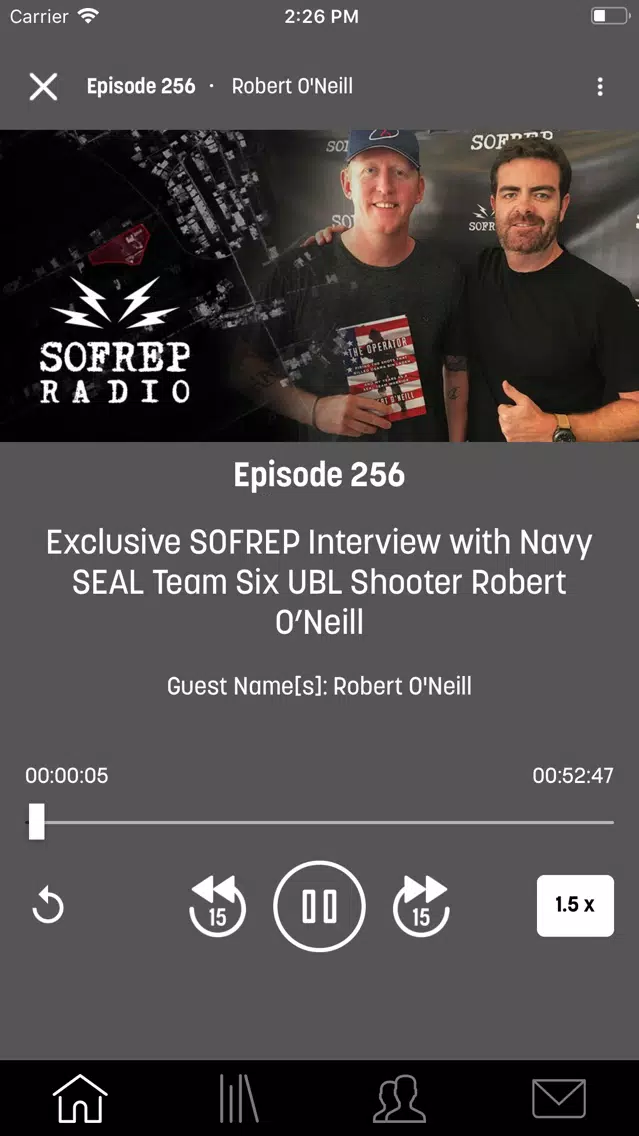SOFREP Radio Screenshots
