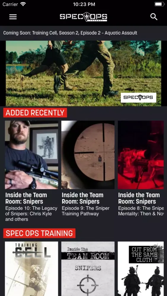 SPEC OPS Channel应用截图