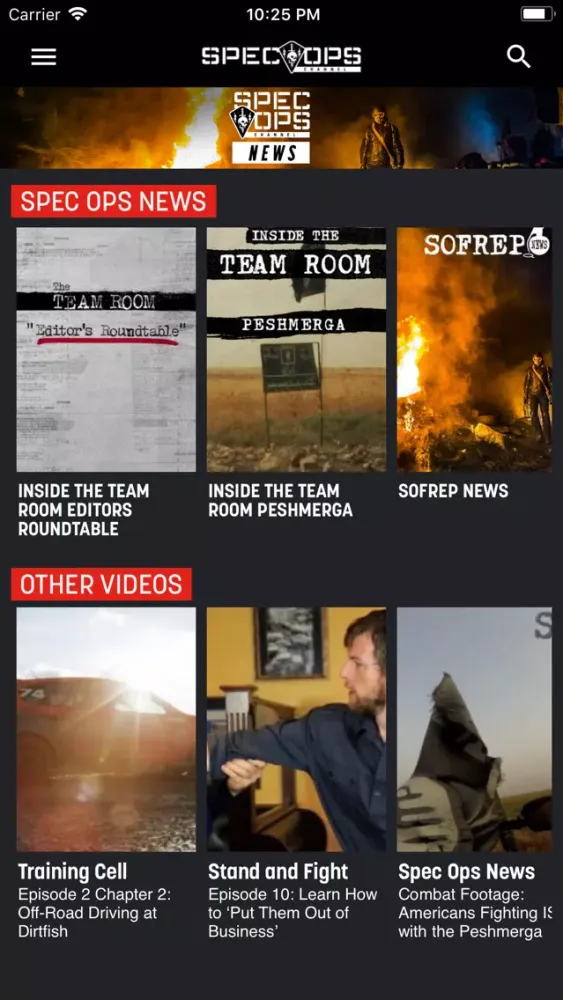 SPEC OPS Channel应用截图
