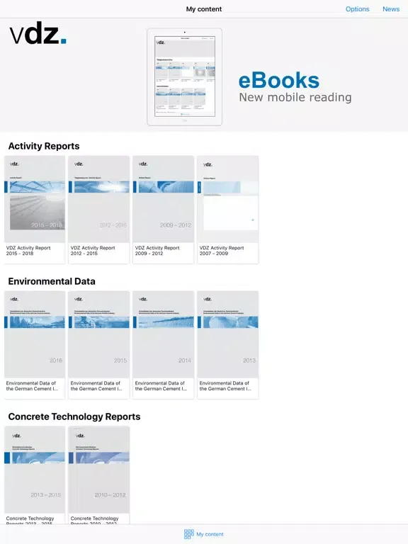 Tangkapan skrin VDZ - eBooks iPad 