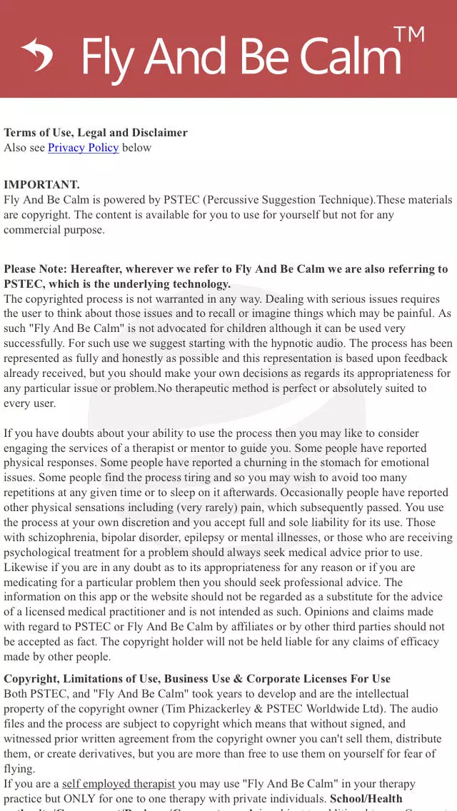 Fly And Be Calm Screenshots