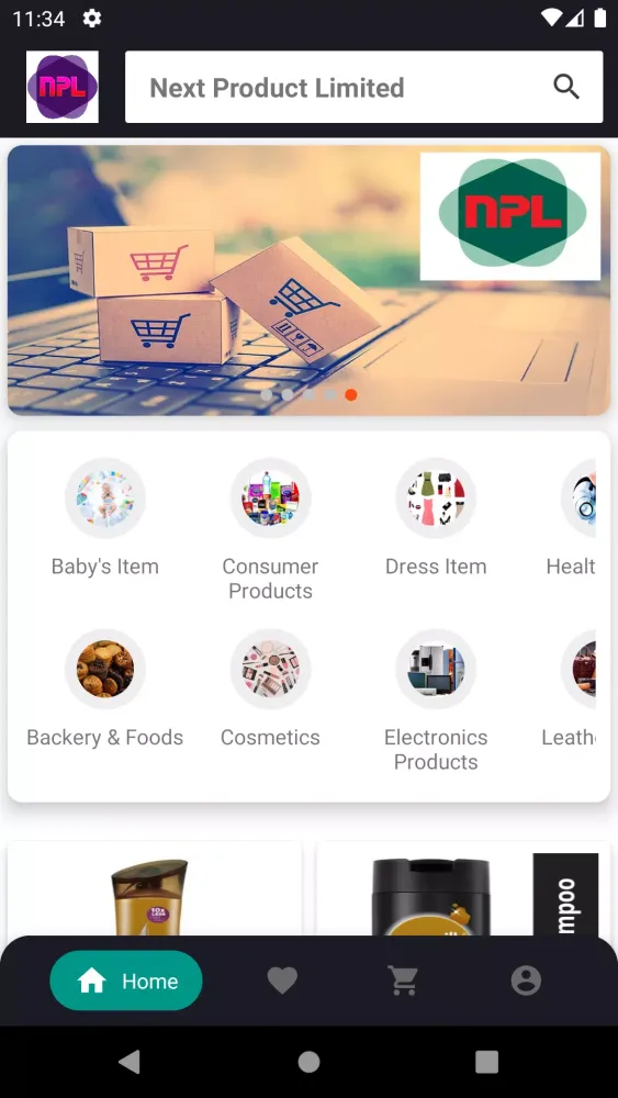 Zrzuty ekranu Next Product Limited