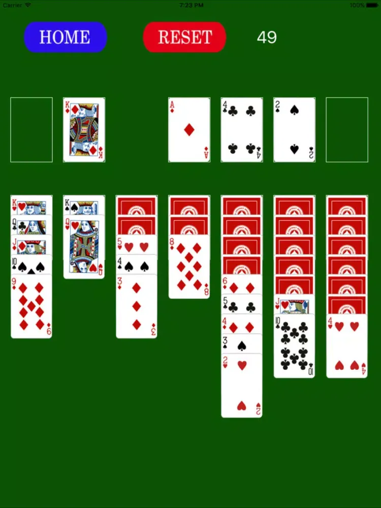 Classic Solitaire Card Games iPad  Screenshots
