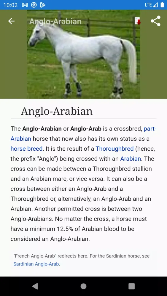 Horse breeds Screenshots