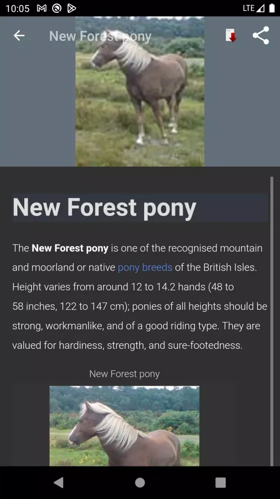 Horse breeds Screenshots