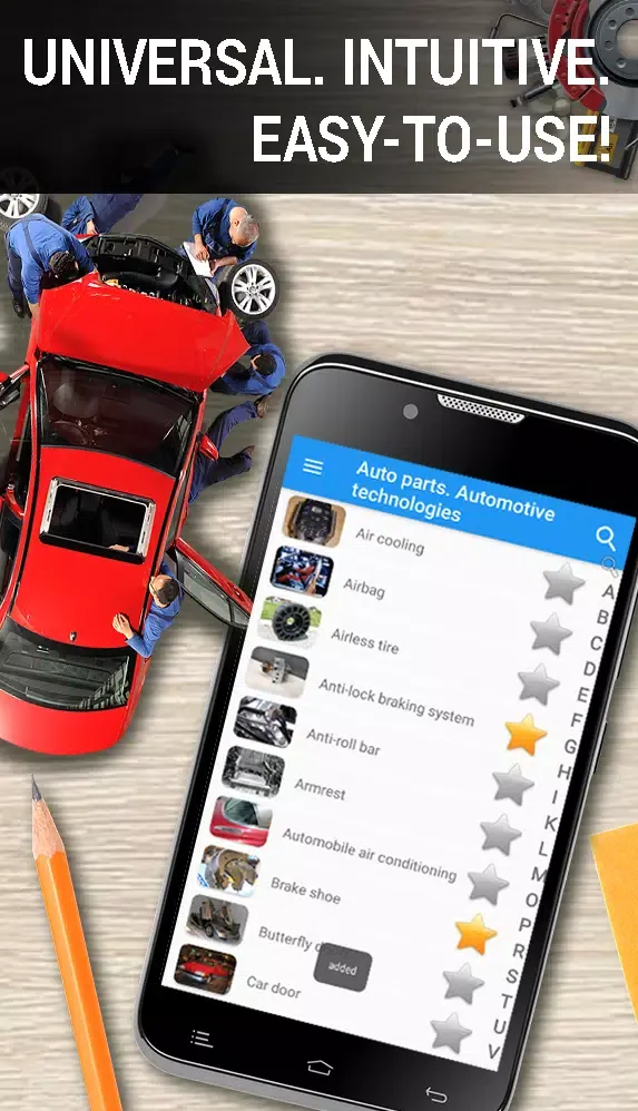 Auto parts. Guide 스크린샷