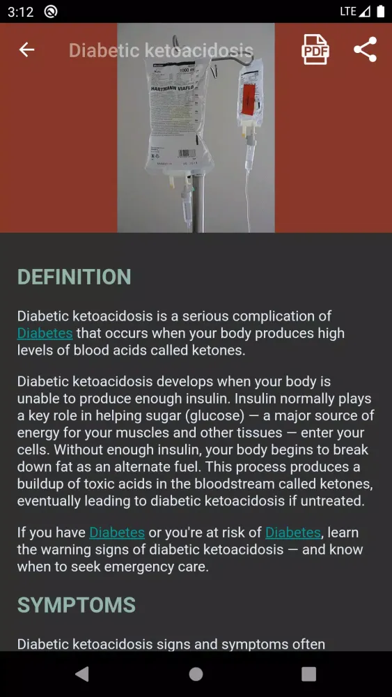 Dictionary Diseases&Disorders スクリーンショット