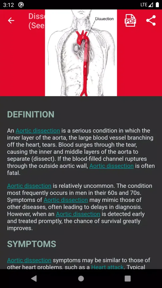 Dictionary Diseases&Disorders スクリーンショット