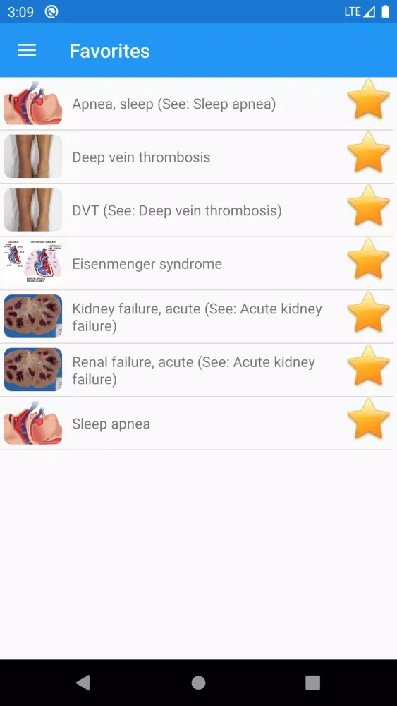 Dictionary Diseases&Disorders スクリーンショット