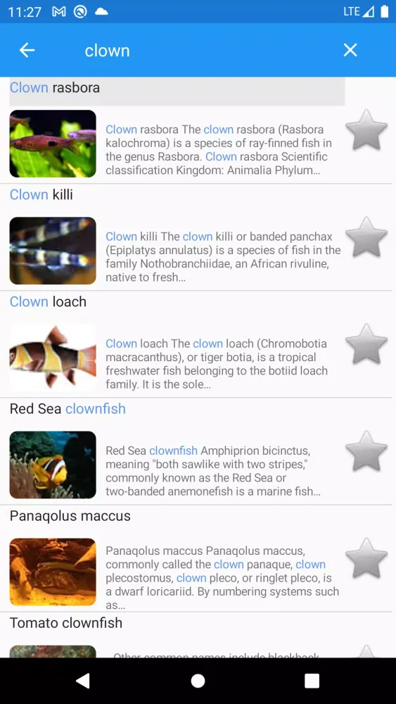 Aquarium fish應用截圖