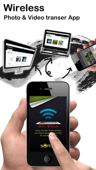 Captures d'écran de WiFi Album Transfer Pro