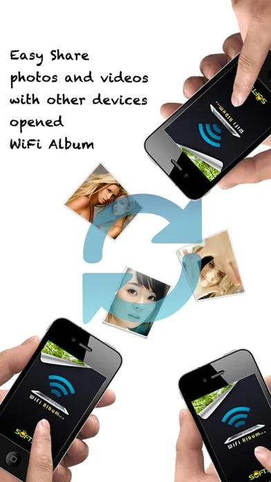 WiFi Album Wireless Transfer Screenshots
