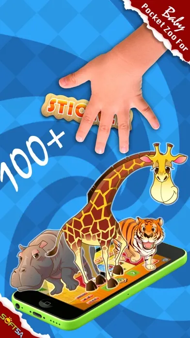 Zoo Sticker:Preschool Learning স্ক্রিনশট