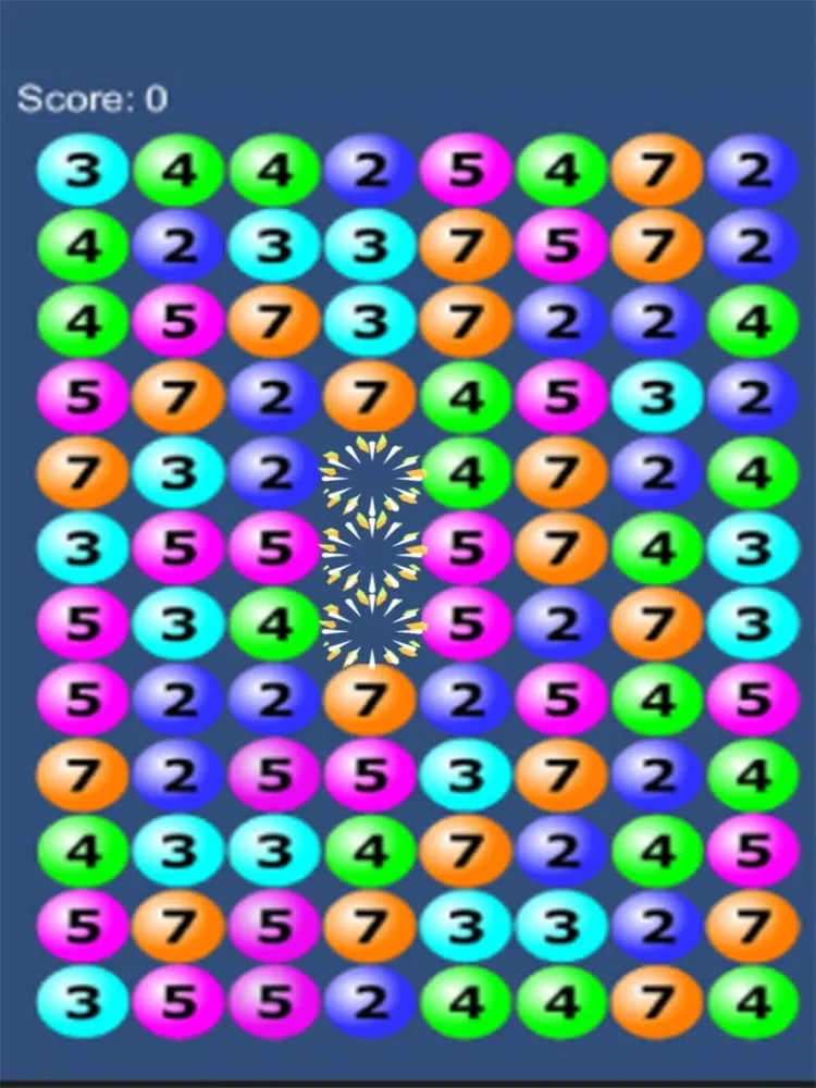 match ball numbers iPad  Screenshots